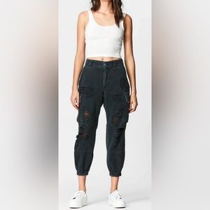 LF Carmar baggy high waisted cargo pant size 8 jeans
